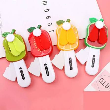 Mini Hand-Pressure Fruit Fan